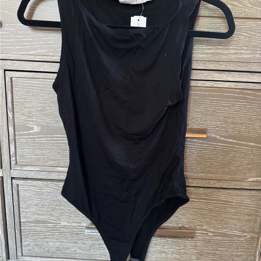 Lush Black Bodysuit